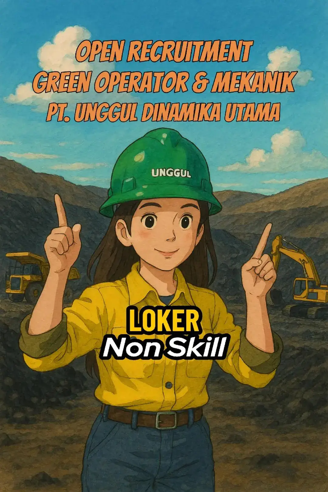 GREEN MECHANIC 1. Bersedia mengikuti program pelatihan 2. Lulusan SMK Jurusan Otomotif, TAB, Mesin, Elektro 3. Tinggi badan min 155 cm 4. Usia minimal 18 tahun dan maksimal 23 tahun 5. Memiliki kartu pencari kerja #duniatambang53 #duniatambang #loker2025 #tambangbatubarakalimantan #jurusankuliah #otomotif #tabmesintambang #magang #admintambang #fyppp 