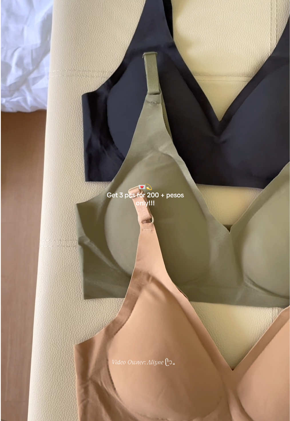 Comfy to wear seamless non wire bra—good for everday use👌😳 #buy2take1nonwirebra #seamlessbra #seamlessbranonwire #buy2take1braforwomen #bra #innergarments #branonwire #fyp 
