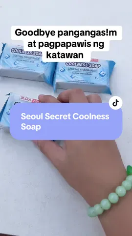 Iwas pangangas!m at pangangamoy ng katawan ! #seoulsecretcoolnesssoap #seoulsecret #coolnessoap #antibacterialsoap #soap 