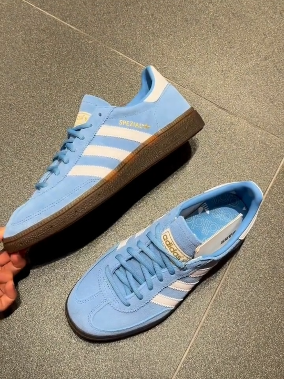 Adidas Handball Spezial Light Blue #adidasspezial #spezial #adidas #yourpage #fyp 