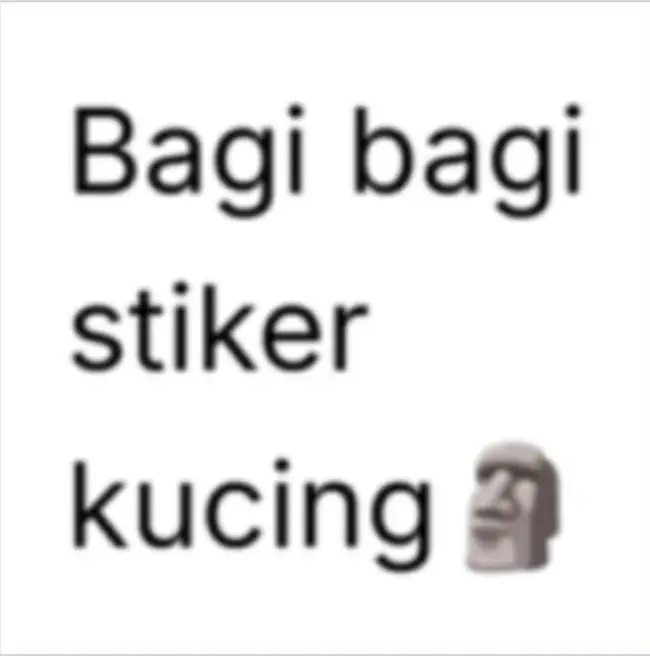#bandung#stickers#kucinglucu#stikerkucing#foryou 