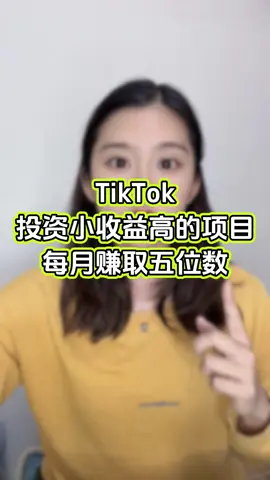 TikTok持续赚取收益的项目#赚钱 #副业 #运营 #短视频 #跨境电商 #商业思维 #带货 #自媒体 #TikTok赚钱 #创业 