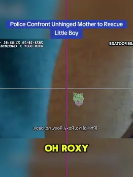 Police Confront Unhinged Mother to Rescue Little Boy #cops #copsoftiktok 