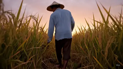 “Harvest isn’t just work — it’s peace. Every cut, every sound, a rhythm of life. 🌾☀️ #ASMRHarvest” #ASMR #FarmLife #RiceHarvest #NatureASMR #SunsetVibes #SlowLiving #FarmerASMR #CinematicASMR #PeacefulScenes #Veo3Scene #SoothingSounds #RuralLife #MindfulMoments