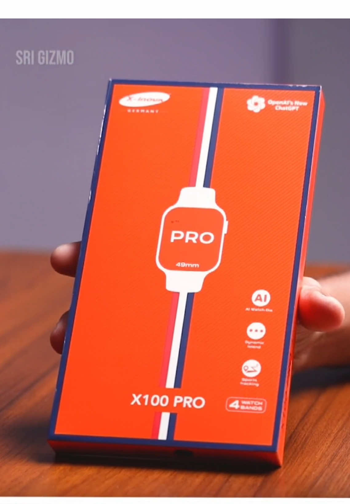💥 Smartwatch Game Changer! X-Inova X100 Pro දැන් Sri Gizmo එකෙන්! 🚀 පරණ ඔරලෝසු අමතක කරන්න!  ඔයාලගේ දවසට අලුත් Smart Vibe එකක් දෙන්න, පට්ටම Design එකකුයි, අලුත්ම AI Tech එකකුයි තියෙන X-Inova X100 Pro Smartwatch එක මෙන්න! 🤩 මේක නිකම්ම ඔරලෝසුවක් නෙවෙයි, පොඩි AI Assistant කෙනෙක් ඔයාගේ අතේ ඉන්නවා වගේ! ඇයි මේක මේ තරම් ස්පෙෂල්? ✨ (Key Features) * ChatGPT AI Dial: Smart විදියට කතා කරන්න, වැඩ කරගන්න. 🗣️ * Health Monitoring: රුධිර සීනි, Metabolic checks - සෞඛ්‍යයට ෆුල් සපෝට්! ❤️ * Sports & GPS: ව්‍යායාම කරද්දි Track කරන්න, පාර හොයාගන්න. 🏃‍♀️ * AI Voice Assistant: කටහඬින්ම පාලනය කරන්න. 🎙️ *  Dynamic Island UI & Always-on Clock: අලුත්ම පෙනුමක්, හැමවෙලේම On එකේ. ✨ *  Call Answering (Double Tap!): Calls answer කරන්න, Miss වෙන්නේ නෑ. 📞 *  4 Bands: ඕන වෙලාවට Band එක මාරු කරන්න. 🤩 🎉 සුපිරිම දීමනාවක්! වෙන තැන් වල රු. 8000කට රු. 9000ට විකිණෙන X-Inova X100 Pro එක, අපි දෙනවා ලොකු Discount එකක් එක්ක, රු. 5990.00 වගේ අඩුම අඩු මුදලකට! මේ ගානට මේක වෙන කොහේවත් නෑ! 🤯  ඒ විතරක් නෙවෙයි, Free Delivery එකත් අපෙන්! 🚛  දැන්ම ඔයාගේ X-Inova X100 Pro එක වෙන්කරවා ගන්න, ජීවිතේ තවත් Smart කරගන්න! 💫 📞 WhatsApp or Call: 0769122845 SRI GIZMO - Experience The Future Today 🚀 #Smartwatch #XInovaX100Pro #FreeDelivery #NewArrival #SpecialOffer #AIWatch #SRIGIZMO #foryou #fyp 