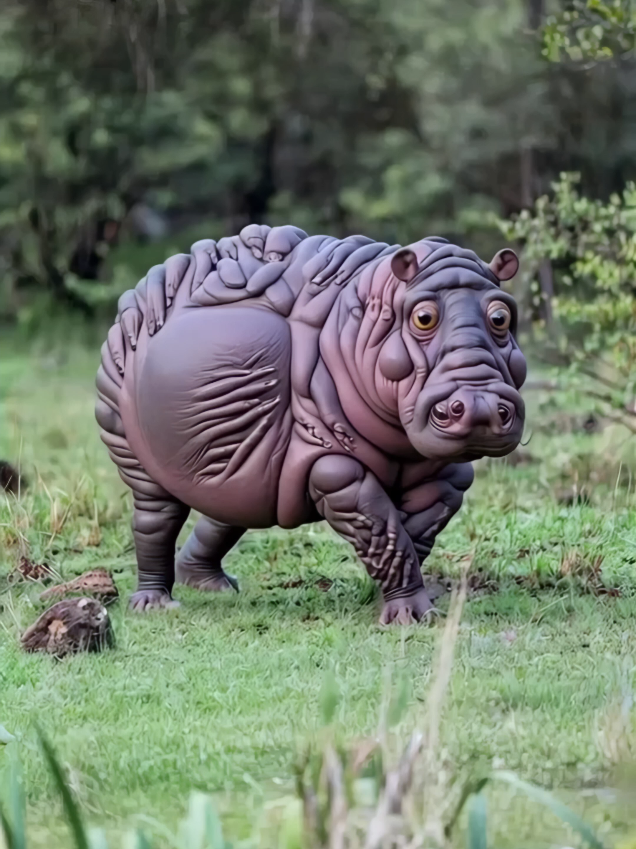 Granny's done with hippos