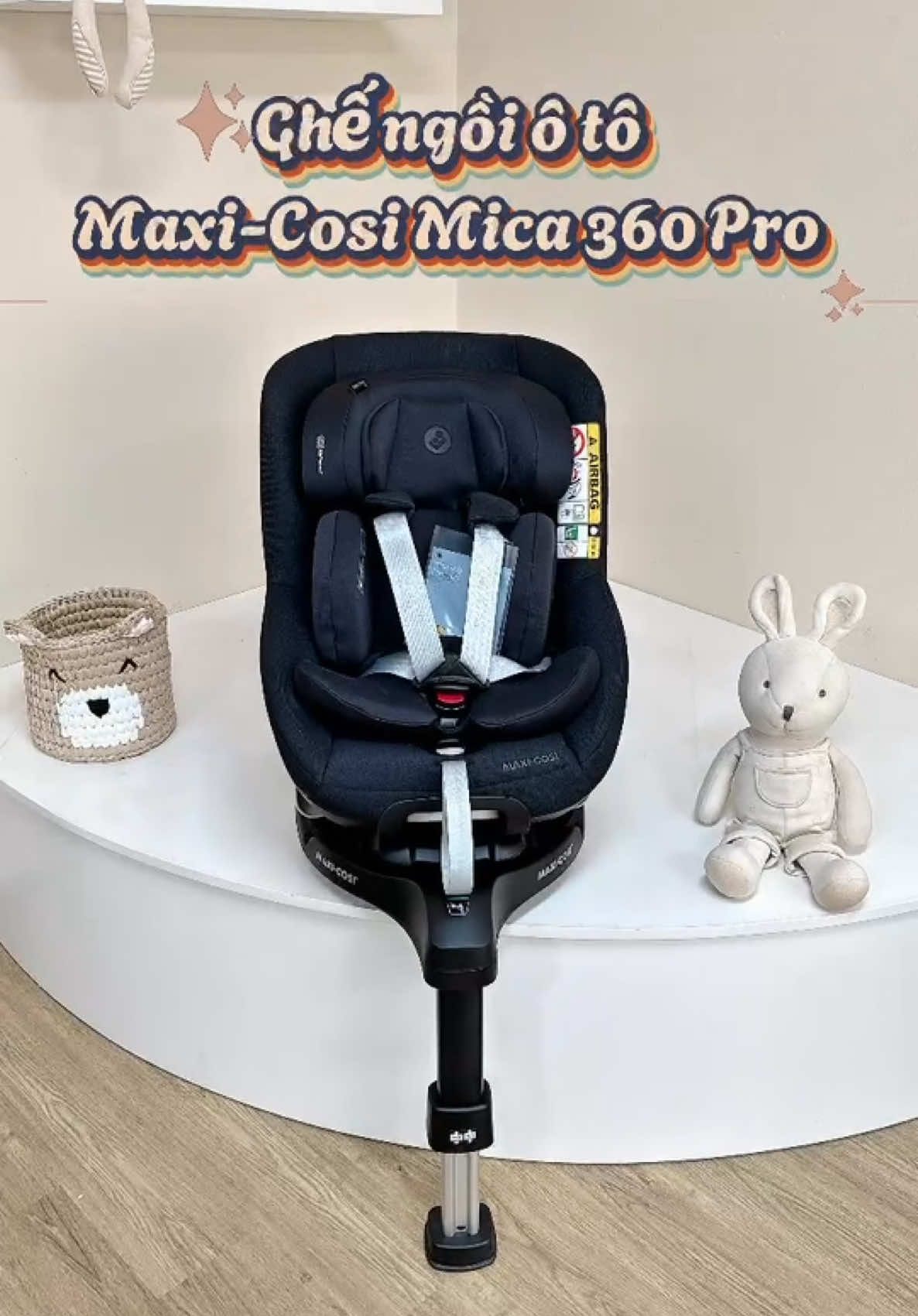 ✨ Khám phá Ghế ngồi ôtô Maxi-Cosi Mica 360 Pro có gì 🤔🚗 #dososinh #monniekids #mevabe #ghengoioto #maxicosi #maxicosimica360pro 