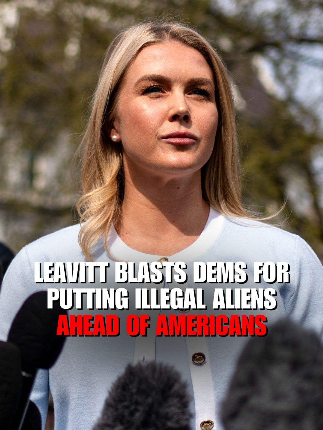 AMERICANS LAST: @karolineleavitt calls out @democrats for putting the needs of illegal aliens first, over those of the Americans they were elected to represent. The White House press secretary says liberal lawmakers should be 