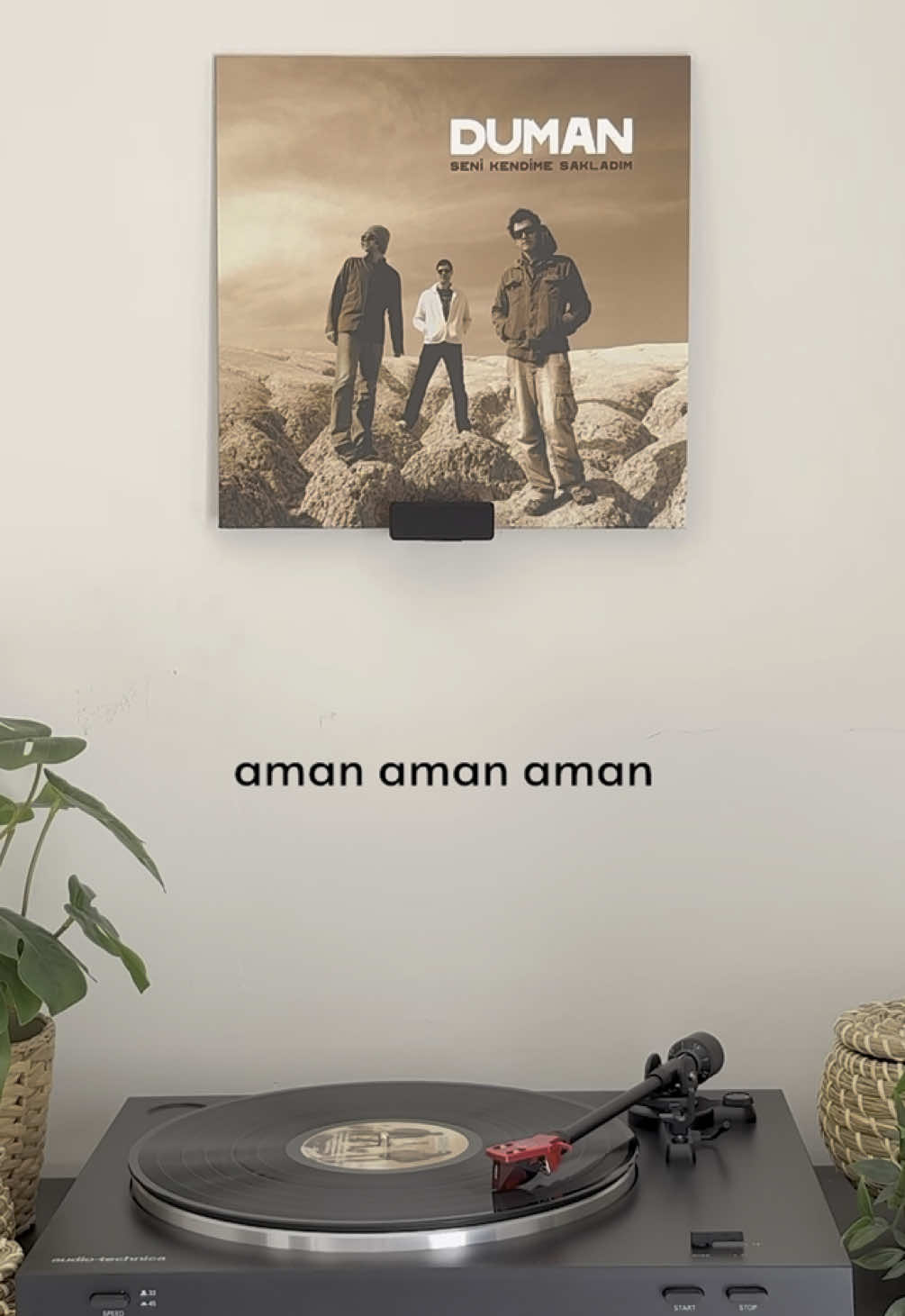 Duman - Aman Aman #duman #türkçerock #rock #plak #vinyl #album #lyrics #amanaman #senikendimesakladım 