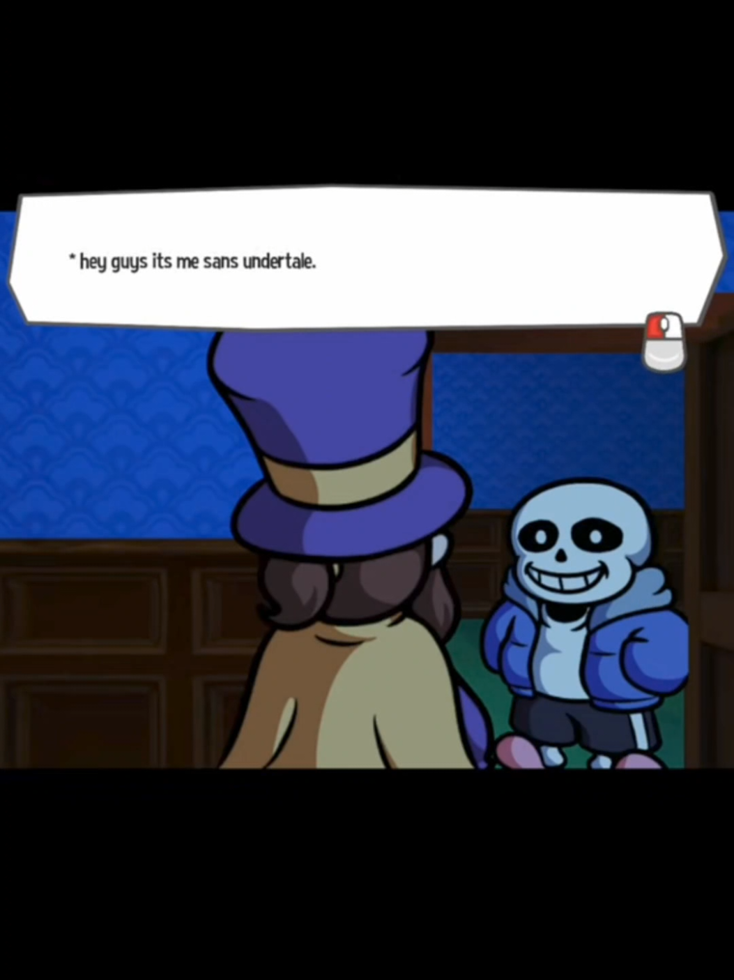 uhhhhhh idk #ahatintime #undertale #sans #indiecross 