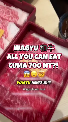 Wagyu beef A5 和牛 ALL YOU CAN EAT ONLY 700 NT?!  Don’t miss this out! Watch until the end to get the restaurant name !  #wagyubeef #allyoucaneat #taiwan🇹🇼 #anakrantauindonesia #expatlife #taiwantravel #fyp 