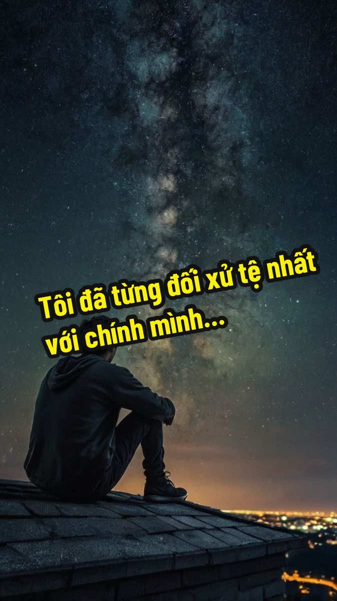Tôi đã từng đối xử tệ với bản thân…#thuanbuomxuoigio #binhan #tamtrang #trend #xh #camxuc #phatphapnhiemmau #cs #buon 