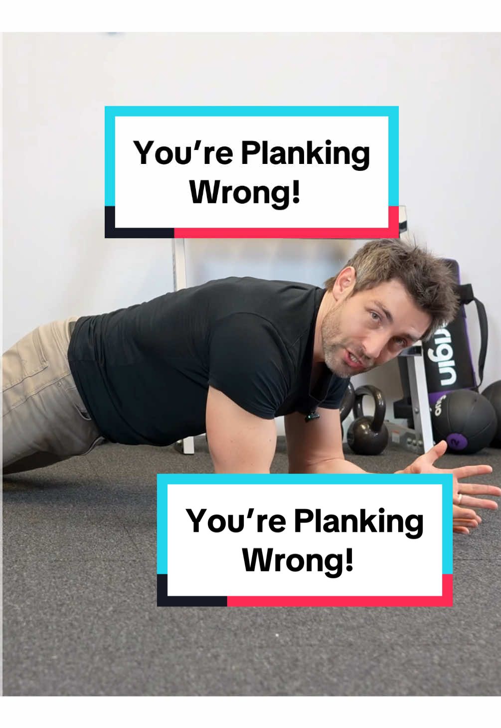 Here is how to do the plank correctly to work your core and abdominal muscles. 