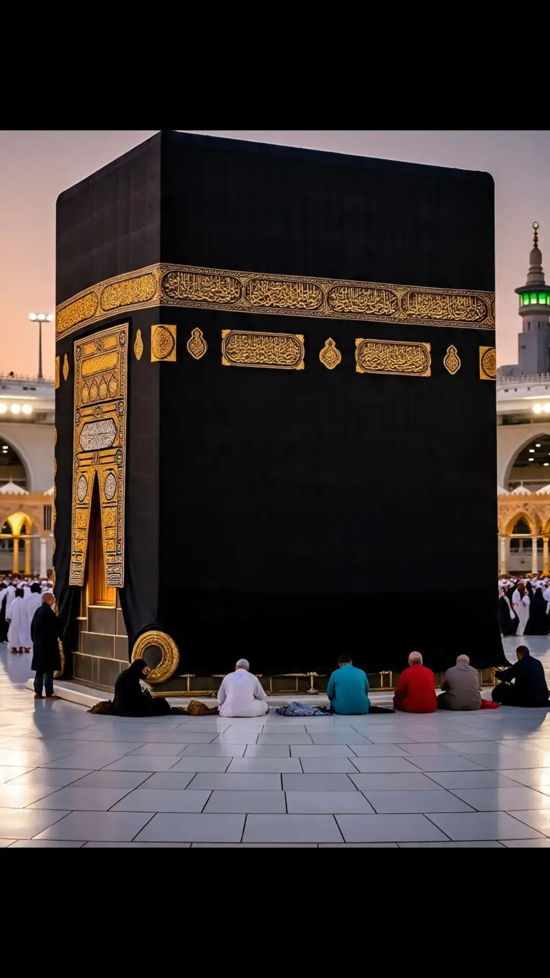 This image captures the majestic beauty of Masjid al-Nabawi, the Prophet's Mosque, located in the holy city of Madina. The iconic green dome marks the resting place of the Prophet Muhammad (PBUH). Surrounded by elegant minarets, the mosque's stunning architecture is illuminated under a clear blue sky. The expansive marble courtyard reflects the soft sunlight, creating a serene and spiritual atmosphere. Pilgrims are seen peacefully walking and praying, symbolizing the unity and devotion of Muslims from around the world. This sacred site is not only an architectural masterpiece but also a place of deep reverence and tranquility. #unfrezzmyaccount #viral #trading #naatstatus #mashallah #foryou #unfreez