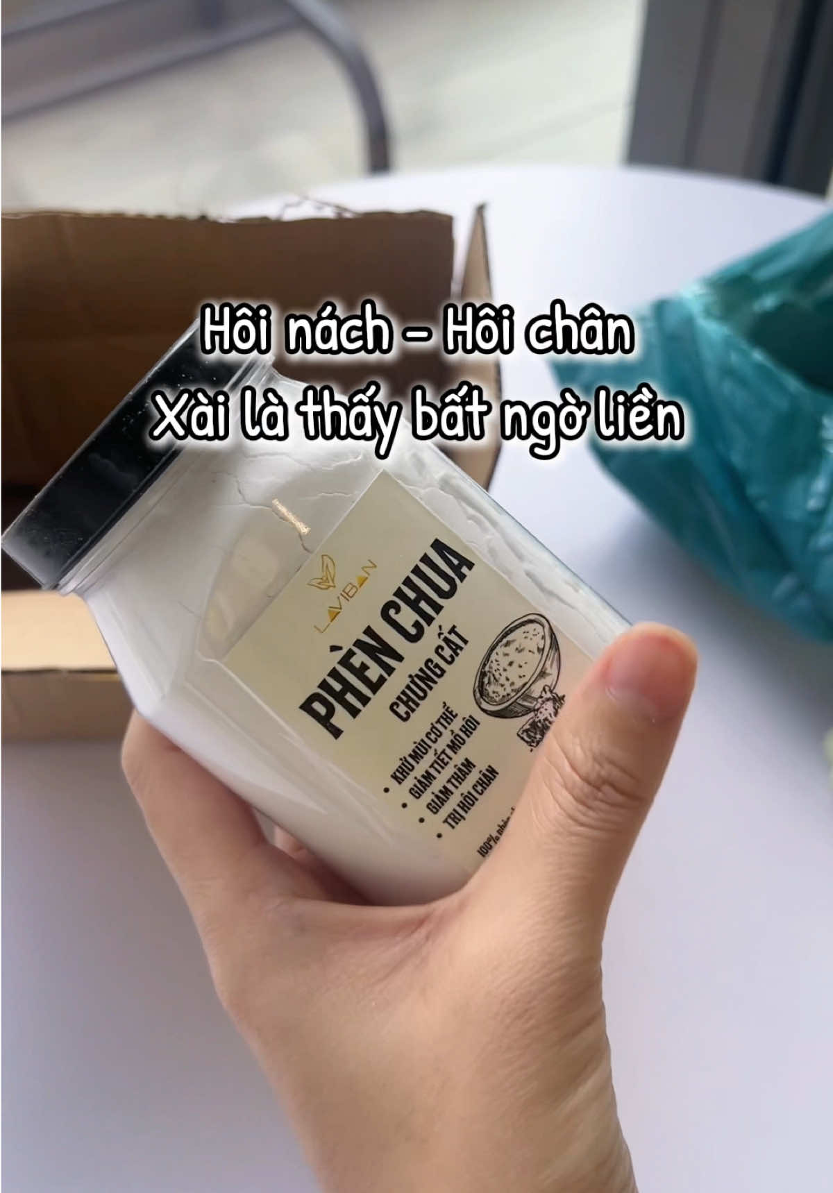 Hôi nách hôi chân thì nhất định phải để phèn chua xử lí mới được. Rẻ nhưng xài lâu lắm á. #reviewdodangmua #phenchuachungcat #phenchuatrihoinachvahoichan #phenchuatrihoinach #phenchuatrihoichan 