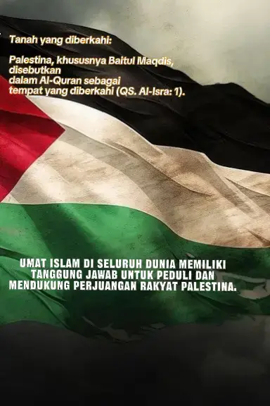 Janji Allah kepada Palestina, dalam perspektif Islam, mencakup dua aspek utama: keberkahan tanah Palestina dan janji kemenangan bagi kaum Muslimin. Palestina, khususnya Baitul Maqdis (Masjid Al-Aqsa), dianggap sebagai tanah yang diberkahi oleh Allah. Selain itu, Al-Quran juga menjanjikan kemenangan bagi orang-orang beriman yang sabar dan taat dalam memperjuangkan tanah tersebut. #tafsir #perjuangan #palestina 