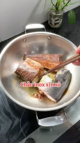 Trả lời @Thanh Vân chảo inox xịn xò đây cả nhà ơi #xuhuongtiktok #me7duacon #chảoinox @me7duacon  @me7duacon  @me7duacon 