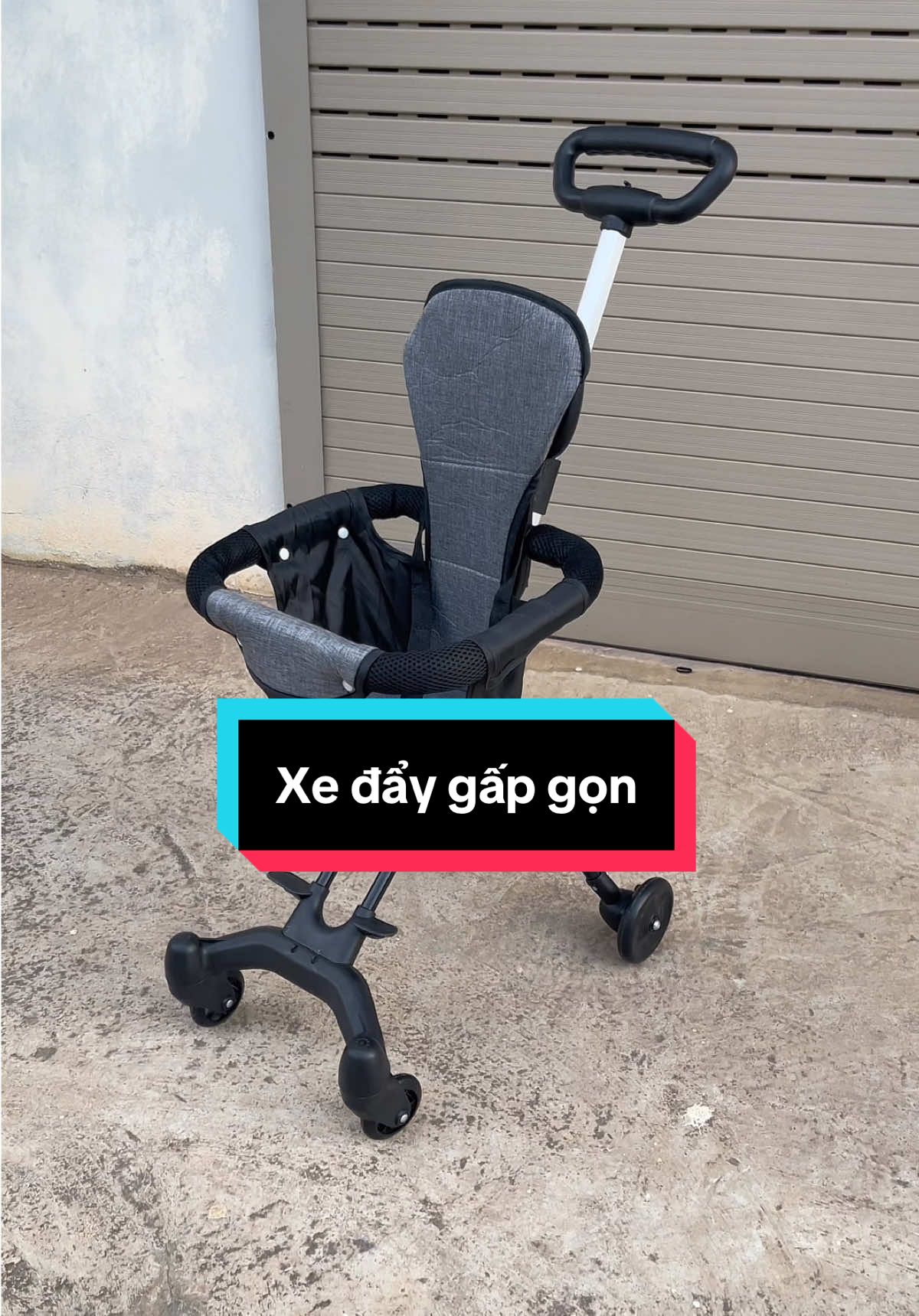 Xe đẩy gấp gọn cho bé. #xedaygapgon #xedaygapgonchobe #xedaygapgonhaichieu #xuhuong 