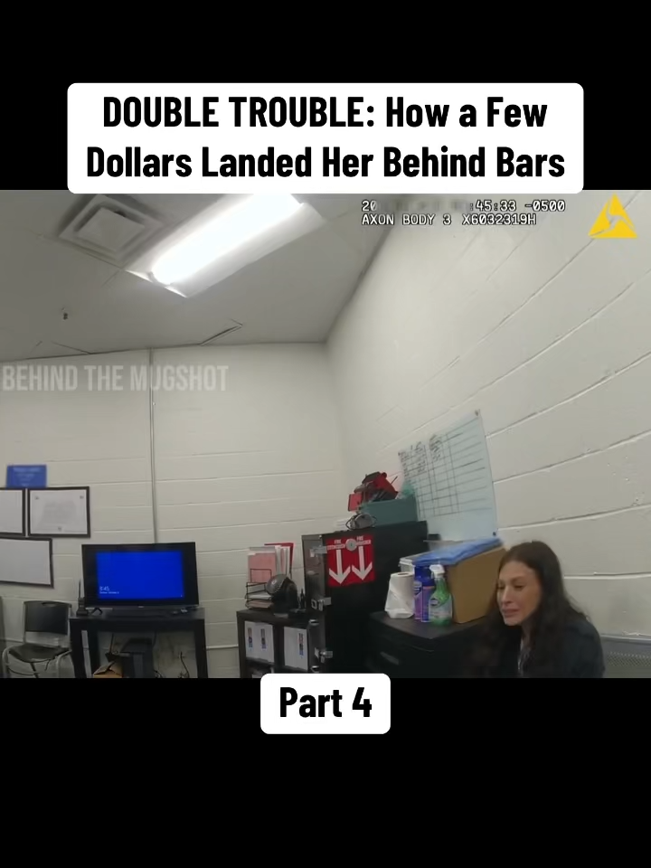 DOUBLE TROUBLE: How a Few Dollars Landed Her Behind Bars part 4 #cop #cops #caughtoncamera #police #policeofficer #policeofficersoftiktok #copsoftiktok #policeoftiktok