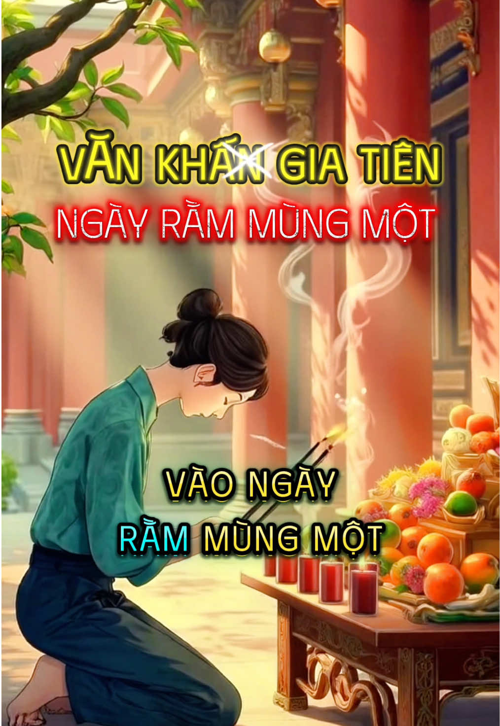 Ngày rằm mùng một hằng tháng, bạn hãy khấn bài này trước bàn thờ gia tiên để xin Lộc ông bà nhé #giatiencuuhuyen #vankhangiatien #sachvankhangiatien #thocungtamlinh #mayman 