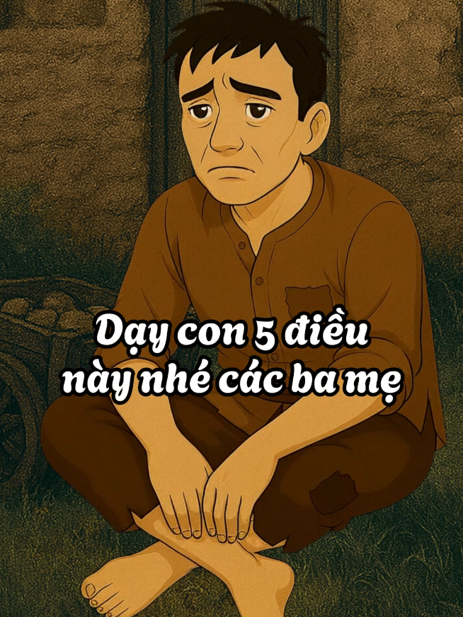 dạy con 5 điều sau đây #nuoidaycondungcach #nuoidaycon #chame #concai #sachhay 