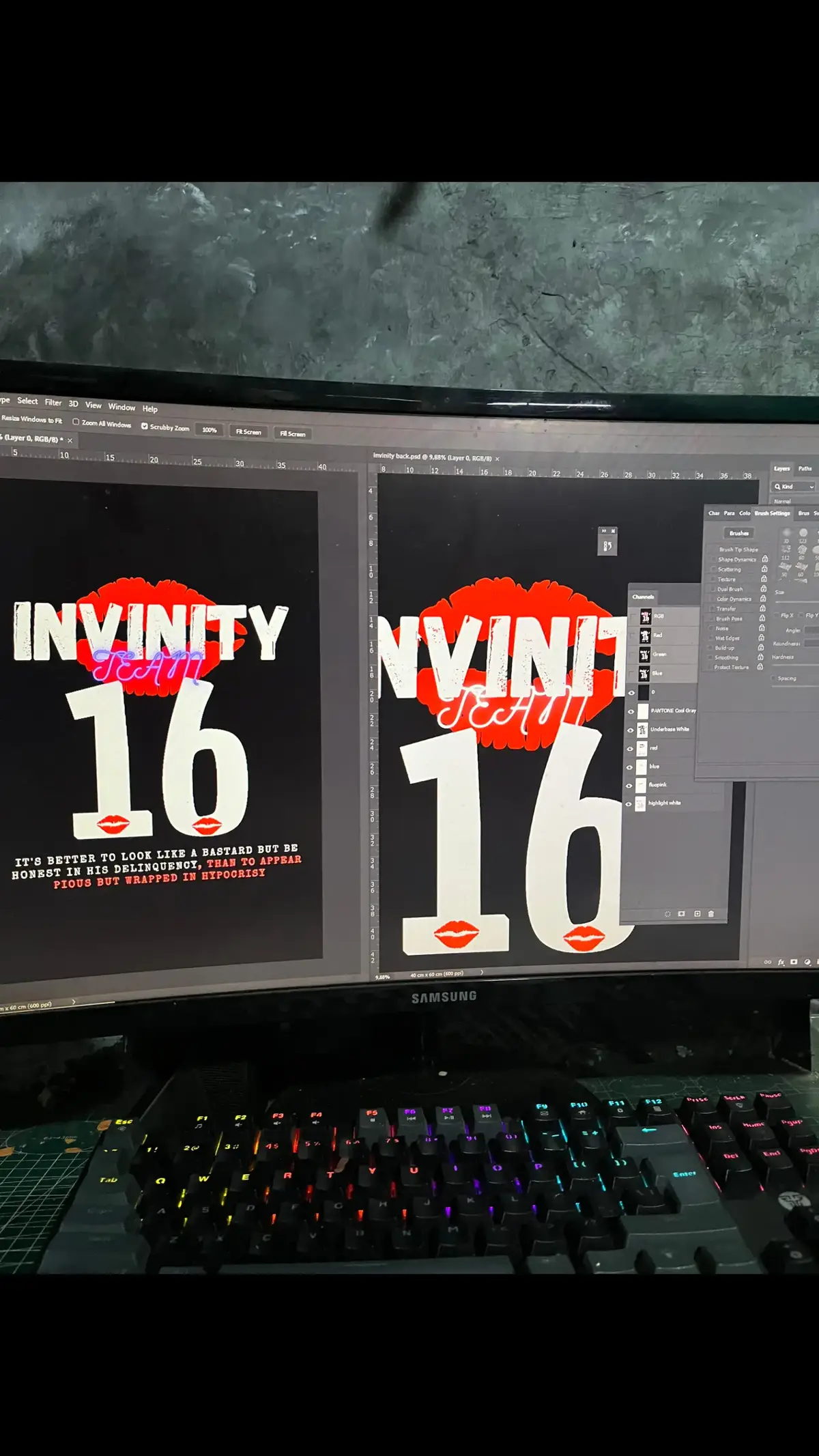 DESIGN T-SHIRTS INVINITY