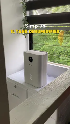 One of the most underrated room essentials, especially if your room is not well ventilated!#dehumidifier #molds #simplus #fyp  