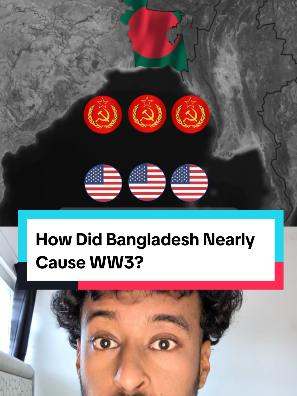 How Did Bangladesh Nearly Cause WW3? # #bangladesh #bengali #history #coldwar 