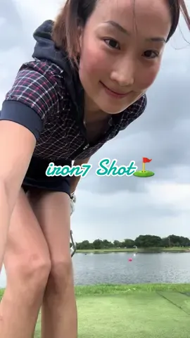 Iron7 shot❤️⛳️ All for you and IMY.-🥺🌈😘 #nanonjiworld #goflwithnanonji #iron7 #iron7shot #iron7golf #tiktokgolf #tiktokviral #ไวรัลวันนี้ #ไวรัล #กอล์ฟ #ตีกอล์ฟ #chinesegolf #lpga #PGATOUR 