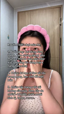 Bạn nào có những bước tối ưu thì nhớ mách lại zới nha #nghienskincare #nilcosmetic #xuhuong #tipforgirls #beautytips 