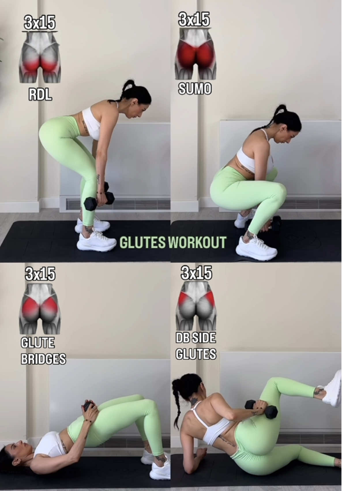 📌Save for your next workout 🔥 #glutesworkout #glutes #glute #glute #gluteworkout @ryderwear 