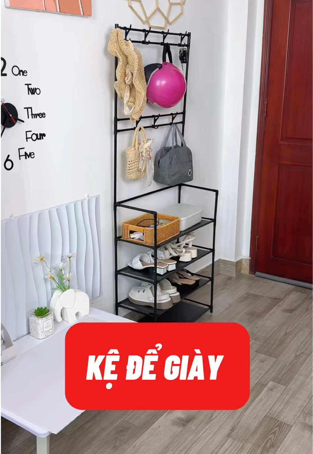 Kệ để giày #ngandecor #dogiadung #diyhomedecor #giadungtienich #kedegiay #kedegiaydep 