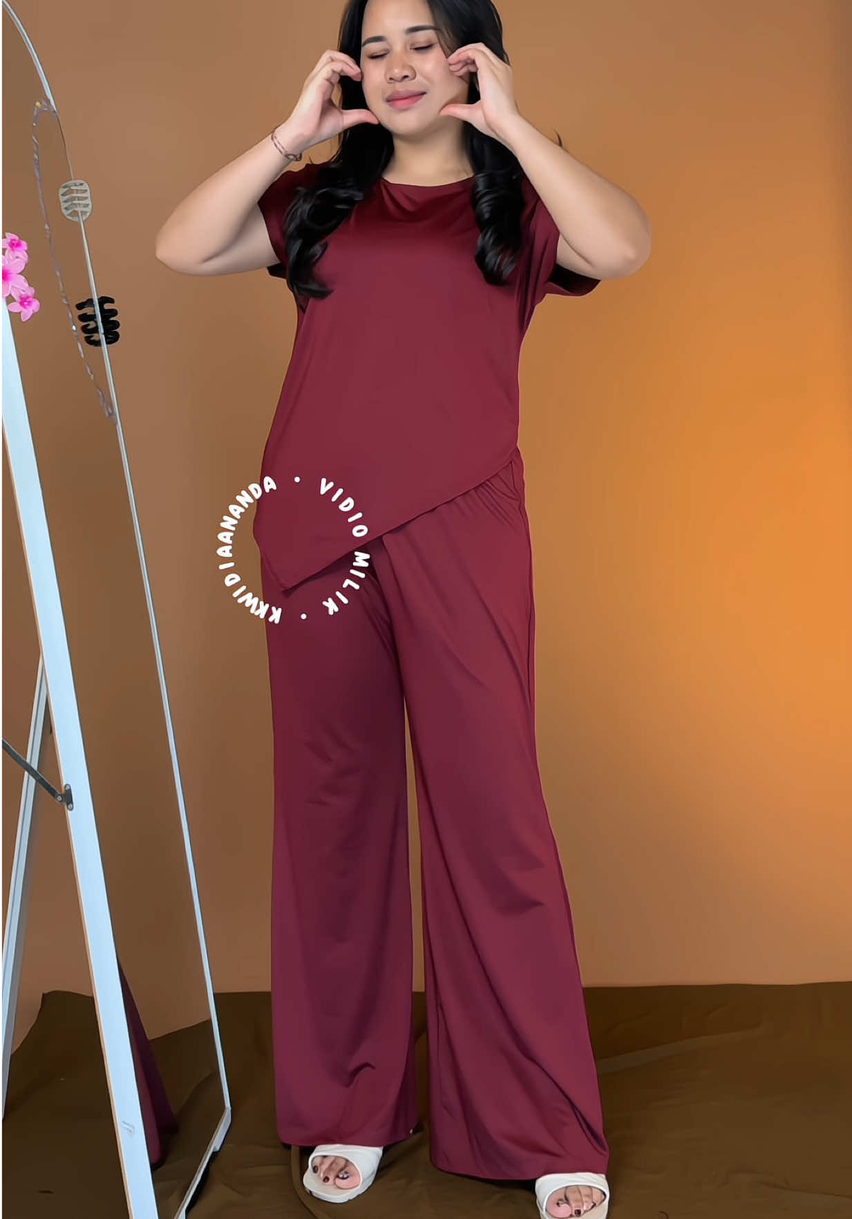 Rekomendasi one set setelan wanita cantik bahan nyaman dipakai daily, cuttingannya unik bagus di badan #rekomendasioutfit #oneset #setelanmurah 