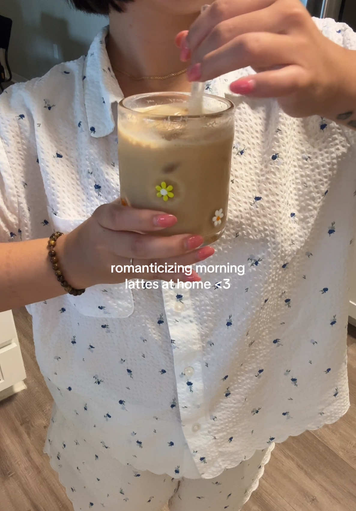 best part of my morning ☕️ #morningvibes #morninglatte #icedlatte #lattesathome #espresso @Breville @Lavazza Coffee Spot 