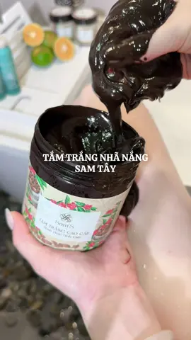 Tắm trắng ủ bột thiên nhiên nhã nắng @KEM BODY SAM TÂY 2 #tămtrangcaphesamtay #fyb #bottamtrangthiennhien #minda #tamtrangcaphethanhoattinh #lamdep #xuhuong #bodycare #biquyetlamdep #trangda 