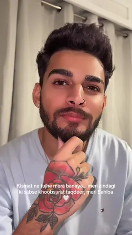 From strangers to soulmates… my heart beats only for my Sahiba @𝓜𝓸𝓷𝓲𝓬𝓪 ❤️‍🔥 #Sahiba #merisahiba #adityarikhari #desi #brownboy #fyp #trending 