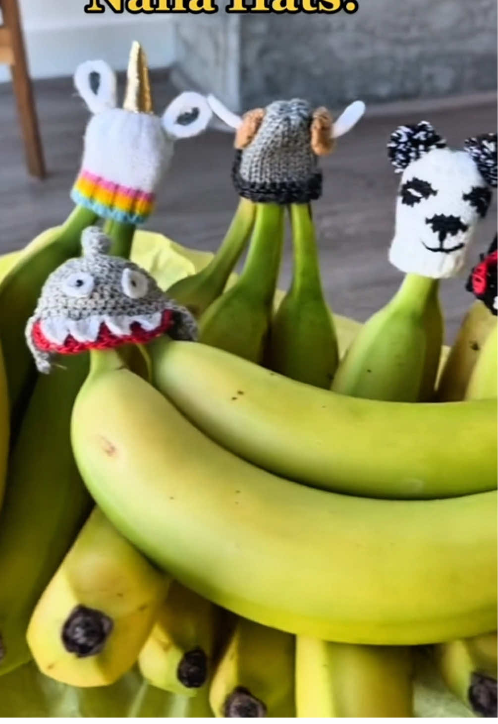 The secret to longer-lasting bananas? 👀 This Shark Tank product is low-key genius 🍌 Watch how NanaHats work + why they keep your bananas fresher for days. Comment “NANA” for the 🔗 #bananahack #sharktankfinds #kitchenfinds #nanahats #fruitfreshness 