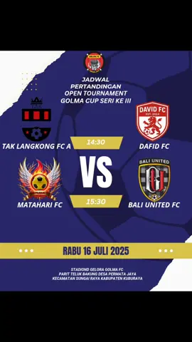 Babak kdua besok ya