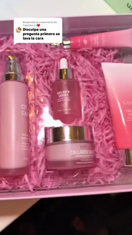 Respuesta a @Yulietha 🇬🇹♥️  paso a paso de cómo utilizar el skincare coreano con estracto de sakura 🌸✨ #skincare #skincaretips #skincarecoreano #skincareroutine #extractodesakura #sakura #collagenmask #collagen #sadoerskincare #sadoer #pielbonita #serumviral #loction #collagenvitaminc #moisture #hydratingskincare 