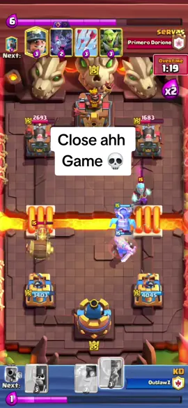 The lighting tho 😫 Ggs #insane #prediction #clashroyale #fyp 