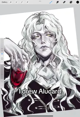 Guess who is my favorite thing to draw 😙✨ | #castlevania #alucard #alucardtiktok #castlevanianetflix #castlevanianocturne #fanart #digitalartist #procreate #drawings 