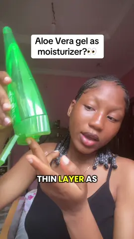 Yes, Aloe Vera gel can be your budget-friendly moisturizer  #aloeveragel #moisturizer #glassskin 