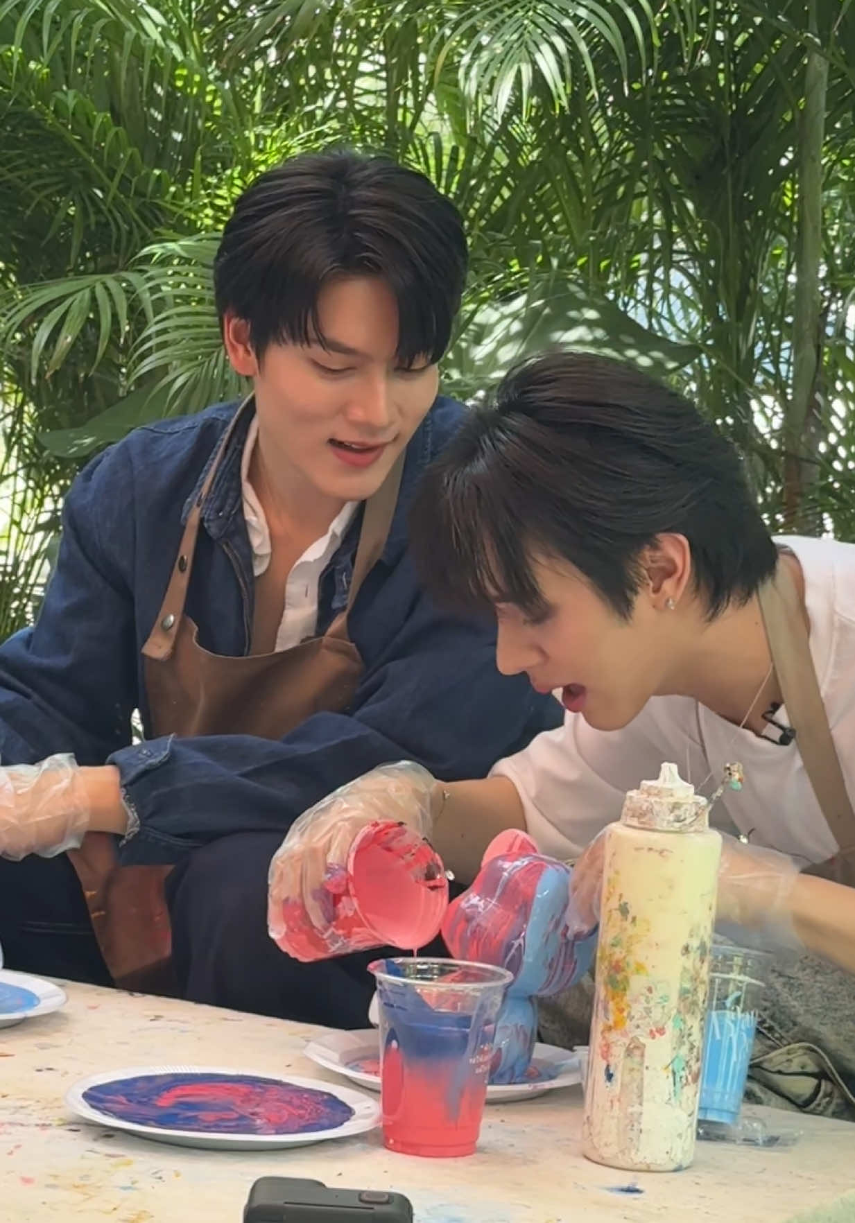 P’ Nice said “น้องเหมือนมีขี้มูกอ่ะ!”💧🧸 @กันเน้ออออออ @Fullmoon.nice🌙  #GunnerNice #NiceBoripat #GunnerNsk #KnockOutTheSeries #หมัดน็อกล็อกหัวใจ  