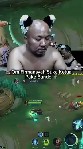 Lagi Cosplay Pake Bando Meow  Skin Tapi Digoda Om Firmansyah 😂 #MLBBMysticMeow #MLBBDinoPlanet #MLBBALLSTAR 