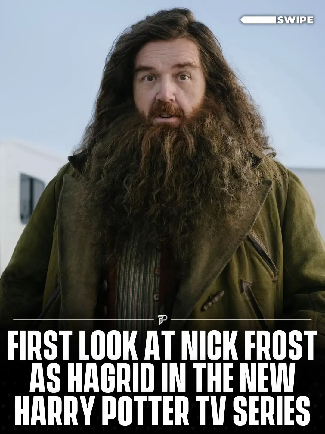 HBO has revealed a first look at Nick Frost as the new Hagrid in the upcoming Harry Potter series. The new Harry Potter series has began production and filming, it is set to release in 2027. #RoadTo19Million #Pubity 