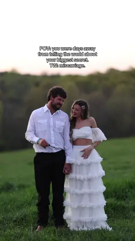 We found out we were pregnant the day before our engagement photos. Two bold lines that changed everything. Nothing could’ve prepared us for what came next. This has been the hardest thing I’ve ever walked through. physically, mentally, emotionally. I never thought I’d be the one telling this story. But here I am.. so bare with me I started  bl**ding 1,100 miles from home. Away from my fiancé. The girls and I head to the hospital. sitting in a hospital room, praying it wasn’t what I feared. But deep down, I knew. The docs weren’t saying anything. They weren’t reassuring me at all.  I had to call my mom. I couldn’t even speak. She had to be the one to tell Austin. So she drove over to our house to tell him the news. I couldn’t face the fact of telling him what news we had just got. I felt like such a let down. That I was in trouble, like I did something wrong. I felt he was going to be so upset, I just couldn’t.  The next day, in an airport bathroom, everything was gone. I never got to say goodbye. People ask if it gets better. And maybe it does with time. But there’s not a second that goes by where I don’t think about who they could’ve been. Or who I was before this pain. I’m scared to try again. I’m scared of hope. But I’m also learning to talk about it. To hold space for both heartbreak and healing. To be okay with not being okay. This is part of our story now. And if you’re going through it too. you’re not alone. And now, here I sit… today… still debating with myself whether or not to share this. I’ve written and re-written this caption more times than I can count. I’ve questioned if hitting post will bring healing or more hurt. But I think somewhere deep down, I’m hoping it brings a little clarity. Maybe a little peace. I know I’m not the only woman who’s walked this road. I know others will want to share their stories to relate or comfort me, and I get it. But I’ll be honest… I’m in such a fragile state right now, I’m scared to read them. Not because I don’t care, but because sometimes it feels like people are comparing pain, and mine still feels too raw to hold next to anyone else’s. So yes this post might seem curated or carefully timed. But I promise it’s only because I’ve been sitting with this grief, this fear, this storm of emotions for days and weeks, trying to find the right words to match the realest feelings. This is us. In real time. In real life. Living through something we never imagined. And slowly becoming different people because of it. One of the hardest parts lately has been the real-life conversations. When I see people in person, I never know if they know or not… if they’re avoiding the topic to protect me, or just unsure of what to say. & I get it. It’s awkward. But I want you to know: it’s okay to bring it up. I don’t expect perfect words, and I’m not looking for pity. I just want to be able to talk about it honestly without feeling like the air goes stiff. I can talk about it now. I want to. Even if it’s messy or hard. Just being real with me means more than you probably realize @Austin Peebler  📸: @K P | Wedding Photographer    This is part 1 of our angel baby story. 🪽 ughhh I’m scared 😭   #miscarriage #miscarriageawareness #miscarriagesupport #miscarriagejourney 