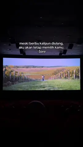 seseorang berubah bukan karena takut, tapi karena ia dicintai. #film #soreistridarimasadepan