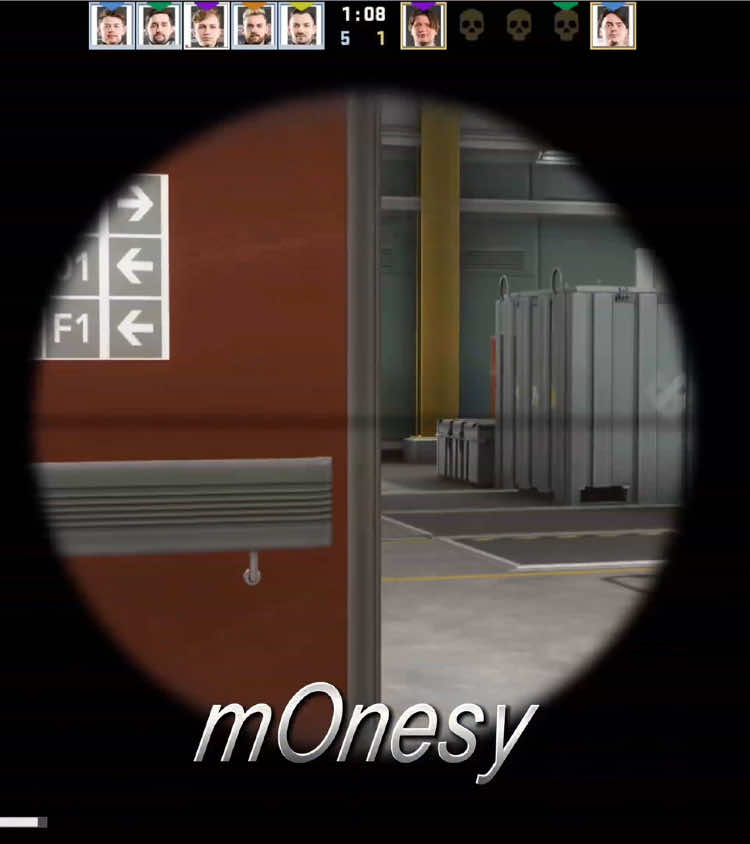 Lightning-fast AWP.#monesy #csgo #cs2 #csgomoments #awp 