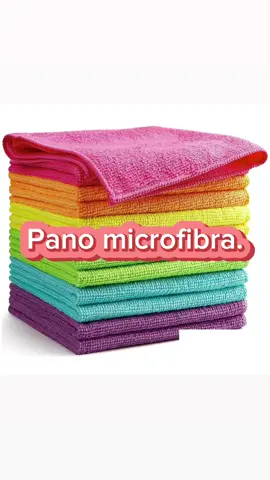 Kit pano de limpeza que não solta pelo! 🤌🏻✨ #pano #microfibra #limpezadecasa #casa #enxoval 