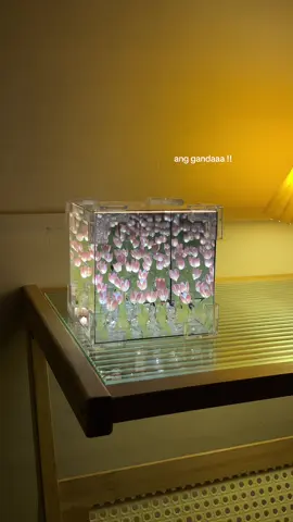 a magical flower 🥹🌷  #tulips #tuliplamp #tulipmirrorlamp #giftideas #perfectgifts 